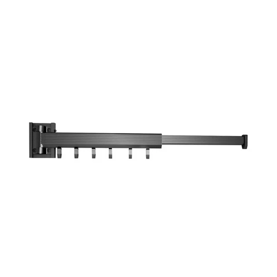 TENDEDERO PLEGABLE COLGADOR ROPA TAMAÑO AJUSTABLE CASATUA NEGRO - 1
