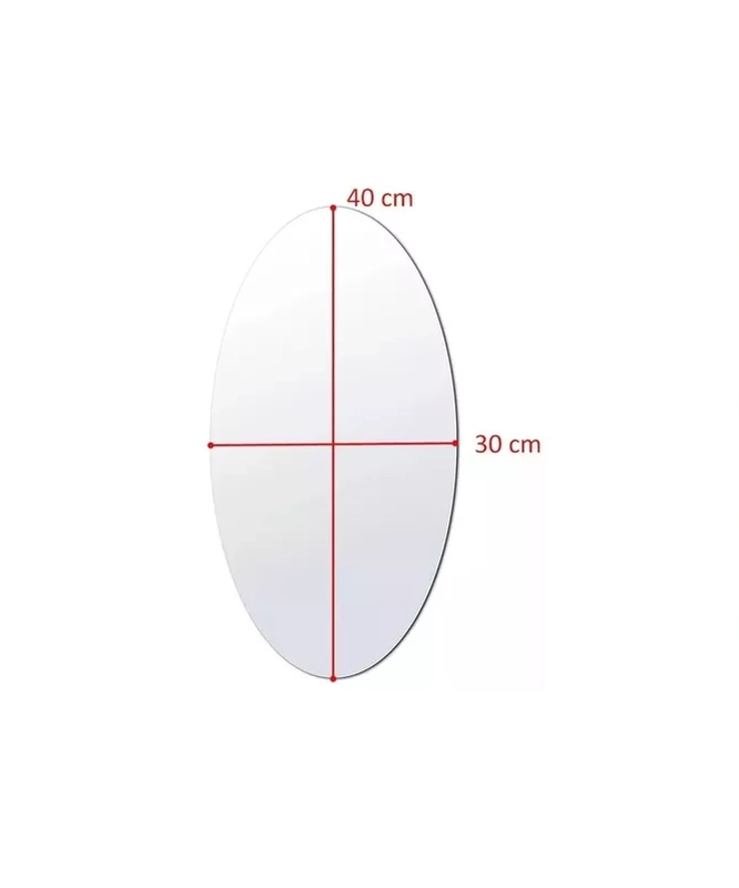LAMINA ESPEJO ADHESIVO 30X40CM DECORATIVO VINILO PRO - 2