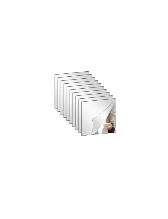 PACK 30 ESPEJOS ADHESIVOS DECORATIVOS 15X15CM MULTIUSOS - 2
