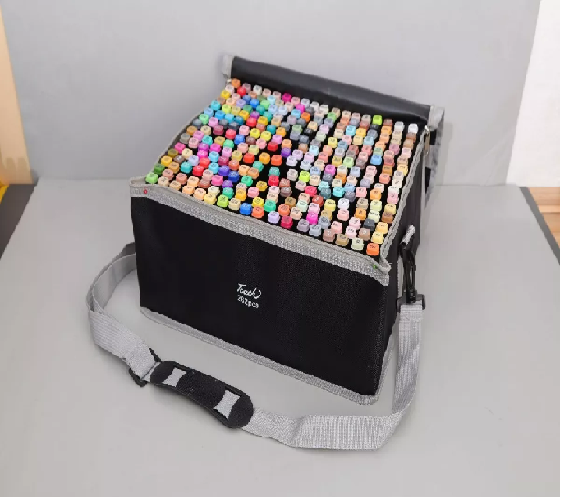 MARCADORES 262 LÁPICES DOBLE PUNTA +BOLSO MULTICOLOR - 4