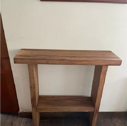 MESA DE ARRIMO MADERA - 3
