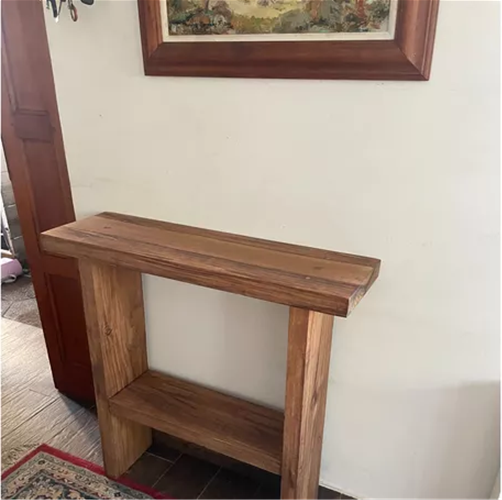 MESA DE ARRIMO MADERA - 4