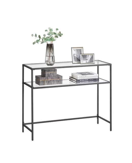 MESA DE ARRIMO VIDRIO BLACK PREMIUM - 1