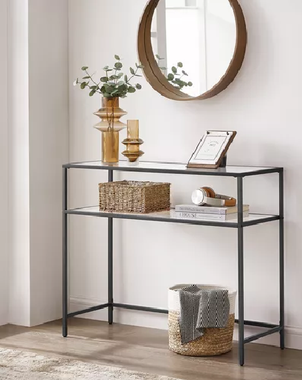 MESA DE ARRIMO VIDRIO BLACK PREMIUM - 5
