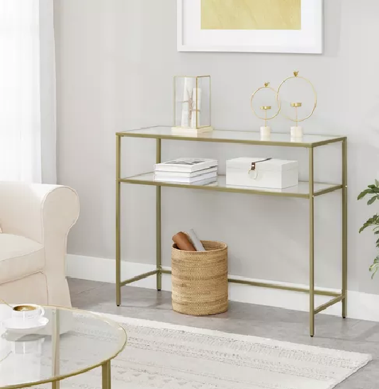 MESA DE ARRIMO VIDRIO GOLD PREMIUM - 3