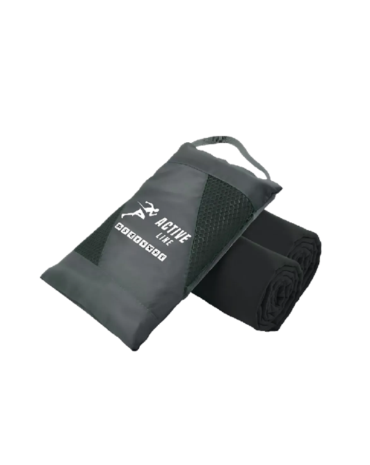 TOALLA MICROFIBRA SECADO RÁPIDO PACK + ESTUCHE NEGRO - 1