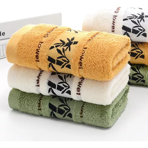 SET DE 6 TOALLAS DE BAÑO DE ALGODÓN, BAMBOO, SÚPER SUAVES - 5