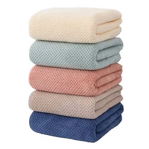 SET DE 6 TOALLAS DE BAÑO DE MICROFIBRA, ALTA CALIDAD, SECADO RÁPIDO - 1