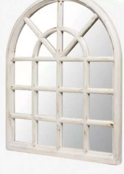 MARCO ESPEJO DECORATIVO CLÁSICO FORMA DE VENTANA VINTAGE - 3