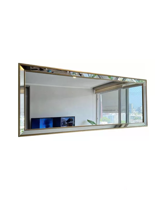 ESPEJO DECORATIVO MARCO ESPEJADO CUERPO ENTERO 180X72CM - 1