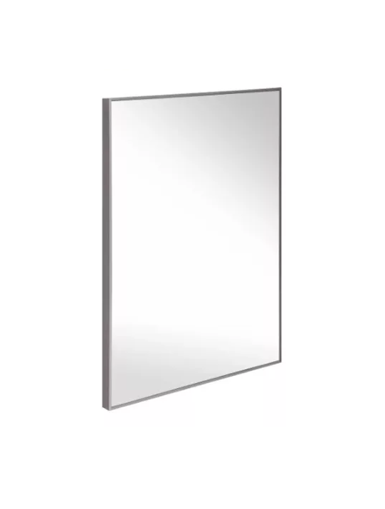 ESPEJO RECTANGULAR 40X50CM PLAST OFFICE 4 TONOS METALIZADOS GRIS - 1