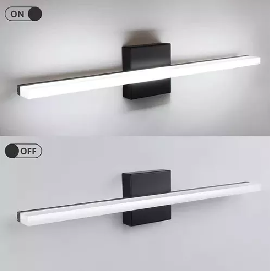 ARBOTANTE LÁMPARA PARED ESPEJO BAÑO 60CM 12W LED MODERNO - 5
