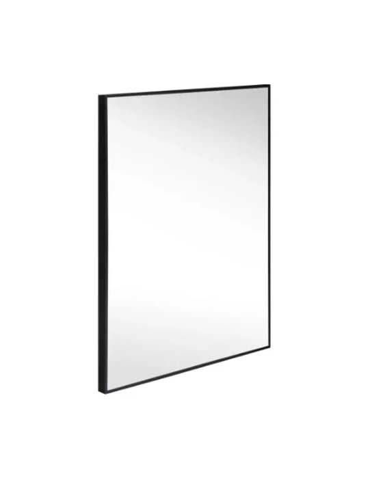 ESPEJO RECTANGULAR 40X50CM PLAST OFFICE 4 TONOS METALIZADOS NEGRO - 1