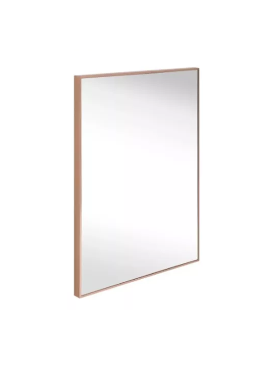 ESPEJO RECTANGULAR 40X50CM PLAST OFFICE 4 TONOS METALIZADOS TERRACOTA - 1
