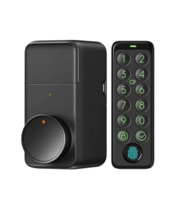 CERRADURA INTELIGENTE RETROFIT COMPATIBLE CON COMANDOS DE VOZ NEGRA - 2