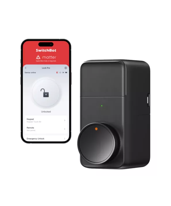CERRADURA INTELIGENTE RETROFIT COMPATIBLE CON COMANDOS DE VOZ NEGRA - 3