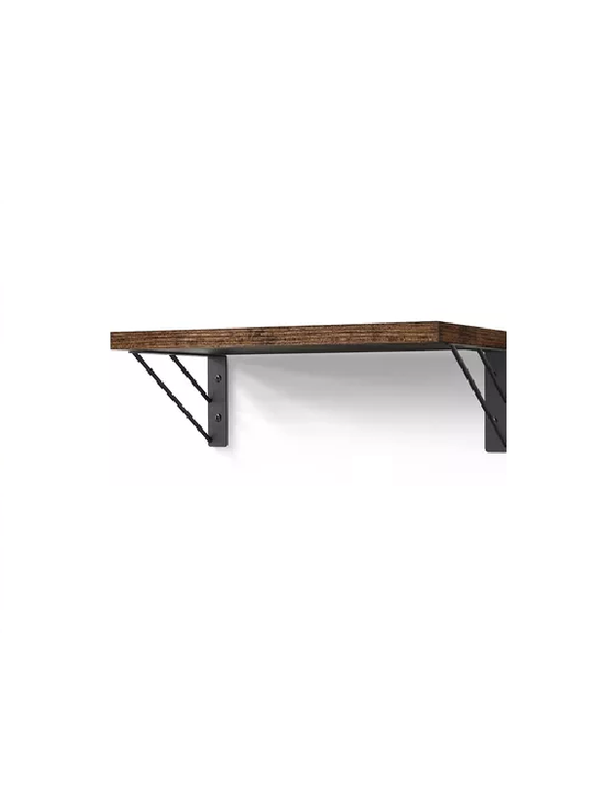 REPISAS FLOTANTES DE MADERA MULTIPROPÓSITO KIT 3 RÚSTICO - 1