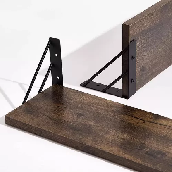 REPISAS FLOTANTES DE MADERA MULTIPROPÓSITO KIT 3 RÚSTICO - 3