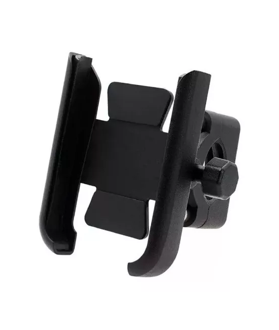 SOPORTE DE MANILLAR PARA BICICLETA Y MOTO, ANTI VIBRACIÓN AJUSTABLE, COLOR NEGRO - 1