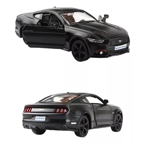 AUTO FORD MUSTANG GT, NEGRO, ESCALA 1:36, COLECCIONABLE - 1