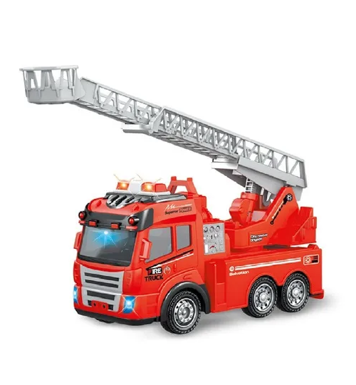 CAMIÓN DE BOMBEROS CON SIRENAS LUZ Y SONIDO - 1