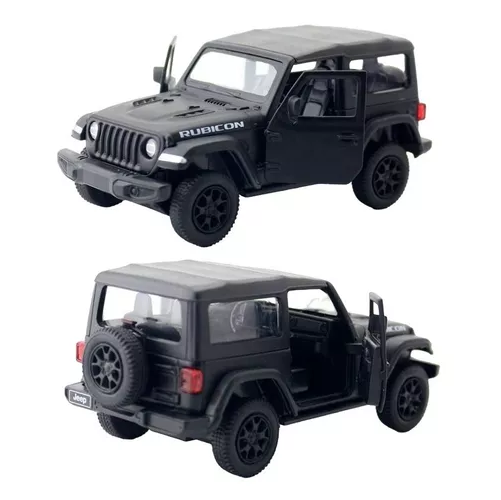 JEEP WRANGLER RUBICON NEGRO, ESCALA 1:36 - 1
