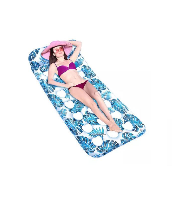 HAMACA FLOTANTE INFLABLE ADULTOS PARA PISCINA VERANO MULTICOLOR - 1