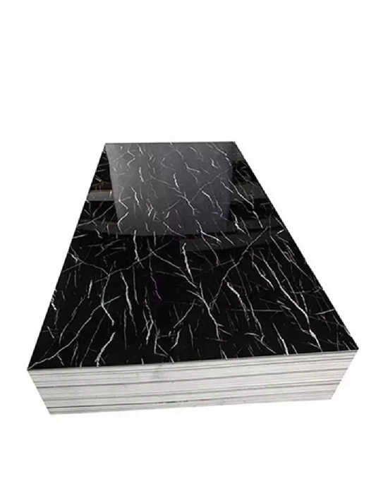 LÁMINA MURAL ADHESIVA EFECTO MÁRMOL NEGRO, PACK DE 10 - 2