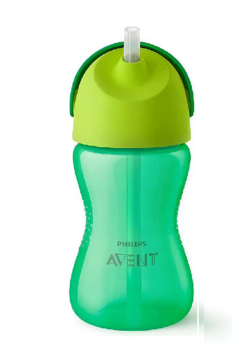VASO 300 ML SORBETE TAPA +12M ANTI DERRAME, COLOR VERDE - 1