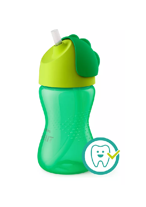 VASO 300 ML SORBETE TAPA +12M ANTI DERRAME, COLOR VERDE - 2