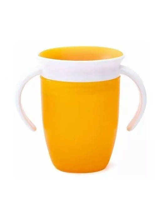 VASO ENTRENADOR 360° A PRUEBA DE DERRAMES INNOVASHOP, COLOR NARANJA - 1