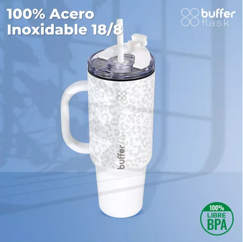 VASO TÉRMICO MUG BUFFER, 1.2 L, ACERO INOXIDABLE, FRÍO Y CALOR - 6