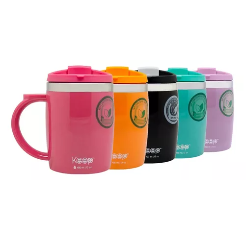 TAZA TÉRMICA KEEP, VARIOS COLORES, 400 ML - 2