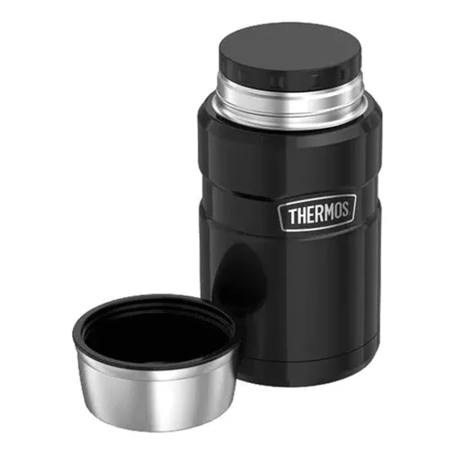 THERMO COMIDA, 710 ML, THERMOS, COLOR NEGRO - 3
