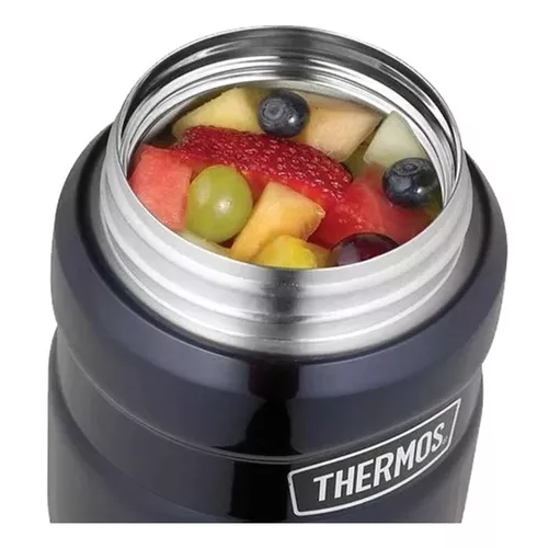 THERMO COMIDA, 710 ML, THERMOS, COLOR NEGRO - 5