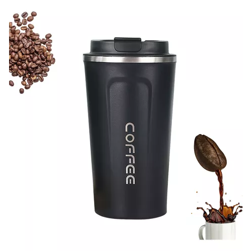 BOTELLA TÉRMICA DE CAFÉ, ACERO INOXIDABLE, PARA AGUA Y TÉ CALIENTE - 1