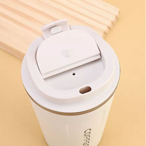 BOTELLA TÉRMICA DE CAFÉ, ACERO INOXIDABLE, PARA AGUA Y TÉ CALIENTE - 5