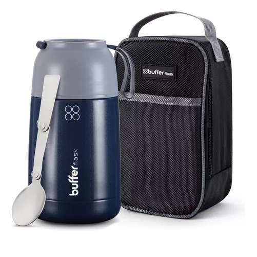 TERMO DE COMIDA Y LÍQUIDO BUFFER, MULTIPROPÓSITO, 630 ML + CUCHARA - 1