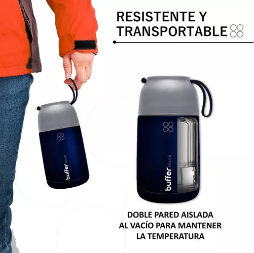 TERMO DE COMIDA Y LÍQUIDO BUFFER, MULTIPROPÓSITO, 630 ML + CUCHARA - 2