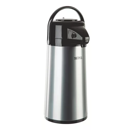 TERMO SIFÓN DE 1.9 LITROS, VIDRIO, THERMOS, COLOR PLATEADO - 1