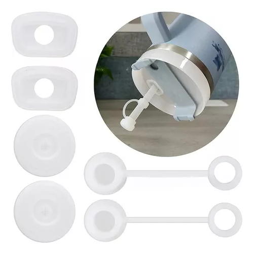 TAPAS DE BOMBILLA ANTI DERRAME, UNIVERSAL, COMPATIBLES CON VASO STANLEY - 1