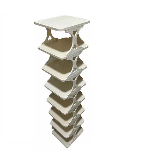 ORGANIZADOR DE ZAPATOS 8 NIVELES BLANCO - 3