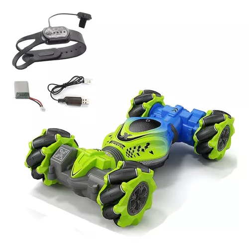 AUTO LOCO 4X4 TRUCOS PRO CON CONTROL 2.4G VERDE - 2
