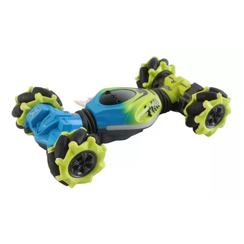 AUTO LOCO 4X4 TRUCOS PRO CON CONTROL 2.4G VERDE - 6