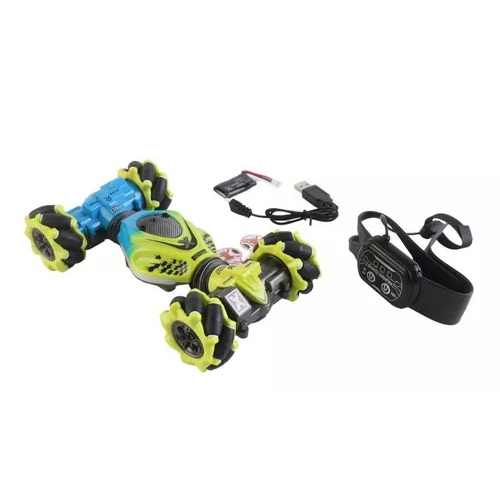 AUTO LOCO 4X4 TRUCOS PRO CON CONTROL 2.4G VERDE - 7