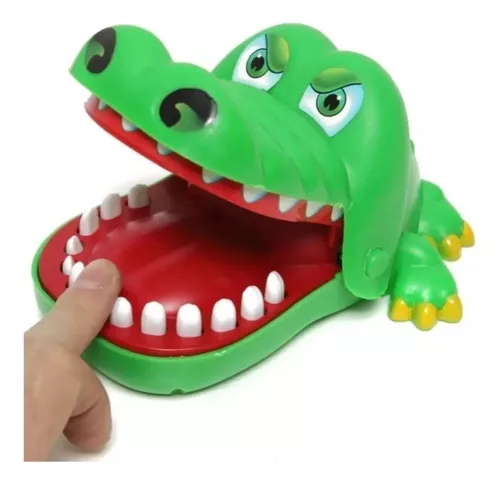 JUGUETE COCODRILO DENTISTA, JUEGO PARA NIÑOS Y ADULTOS - 1