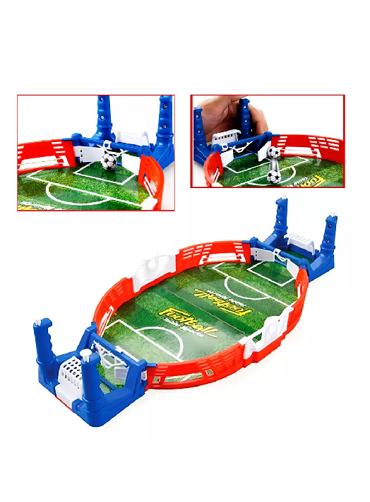 DIVERTIDO MESA FÚTBOL, MINIMESA, CAMPO PORTÁTIL MULTICOLOR - 3