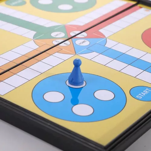 JUEGO DE MESA 3 EN 1: LUDO, DAMAS Y AJEDREZ FAMILIAR - 3