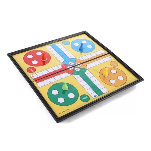 JUEGO DE MESA 3 EN 1: LUDO, DAMAS Y AJEDREZ FAMILIAR - 4