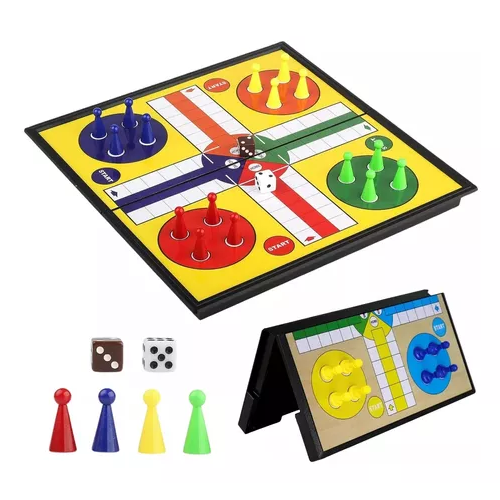 JUEGO DE MESA 3 EN 1: LUDO, DAMAS Y AJEDREZ FAMILIAR - 4